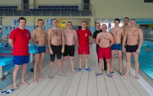 Szkolenie ratowników na pływalni OLIMPIC w Strawczynku