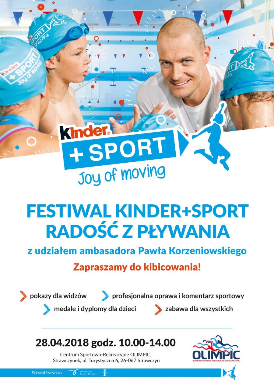 Festiwal Kinder+Sport Radość z pływania