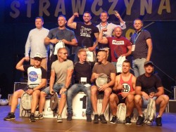 I Mistrzostwa Strawczyna o Puchar Dyrektora Samorządowego Centrum Kultury i Sportu w Strawczynie w wyciskaniu wielokrotnym Sztangi 50 kg