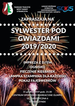 Sylwester pod gwiazdami w Strawczynie - 2019/2020