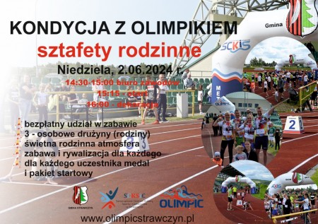 Kondycja z olimpkiem plakat 2024 www