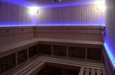 Sauna w Centrum Sportowo-Rekreacyjnym OLIMPIC w Strawczynku