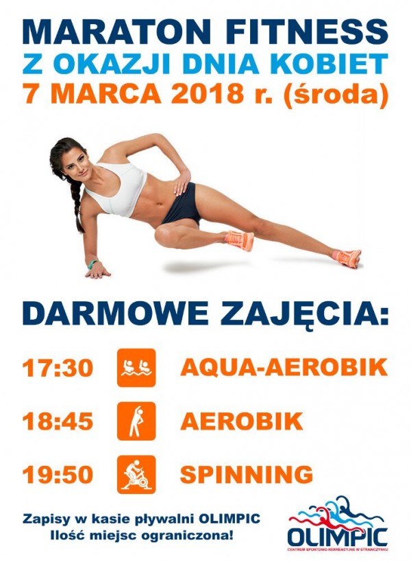 Maraton fitness z okazji Dnia Kobiet