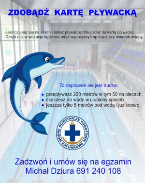 Egzamina na Kartę Pływacką